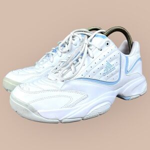 Vintage Women’s Adidas Running Sneakers - 2005 White/SkyBlue 779001 Size 8.5